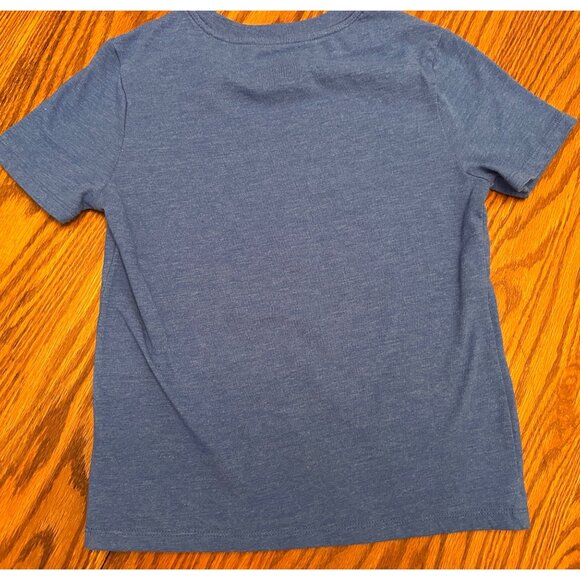 Cat & Jack Let's Get Crackin Crab blue tshirt size s (6/7) - Picture 2 of 3